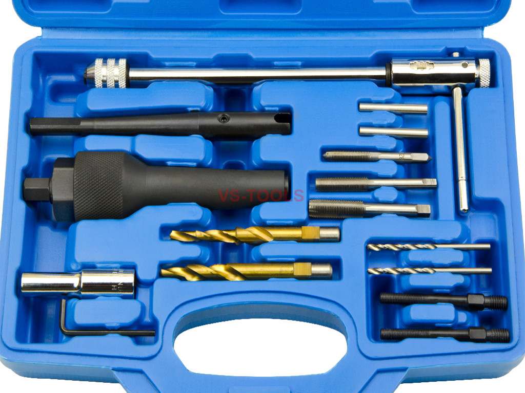 16pcs Damaged Glow Plug Removal Remover Extractor for 8mm